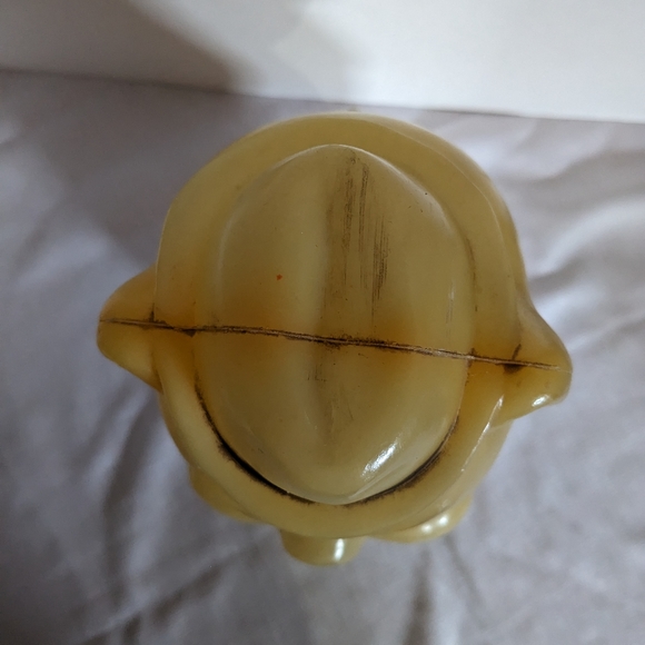 VTG plastic Piggy Bank blow mold with stopper Regal plastics Canada porky pig - Picture 8 of 13